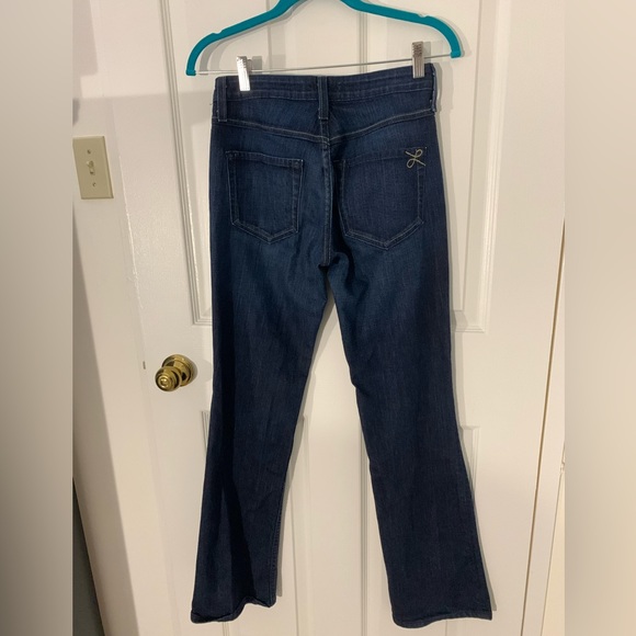 Little in the Middle Straight Leg Blue Denim Jeans Size 4 - Picture 2 of 6